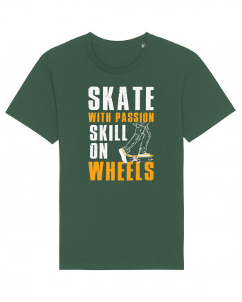 Skate With Passion Skills On Wheels Bottle Green