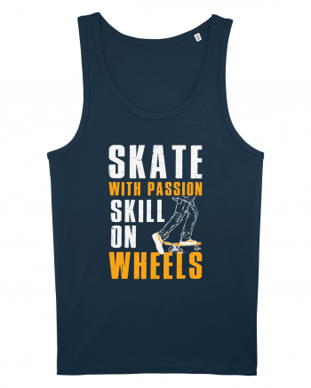 Skate With Passion Skills On Wheels Navy