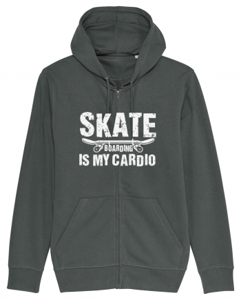 Skateboarding Is My Cardio | Cool Skater Anthracite