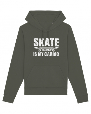 Skateboarding Is My Cardio | Cool Skater Khaki