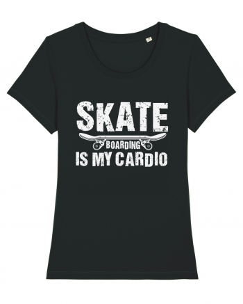 Skateboarding Is My Cardio | Cool Skater Black