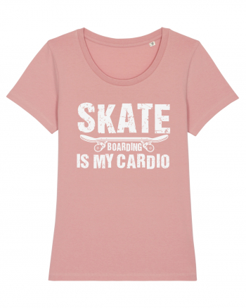 Skateboarding Is My Cardio | Cool Skater Canyon Pink