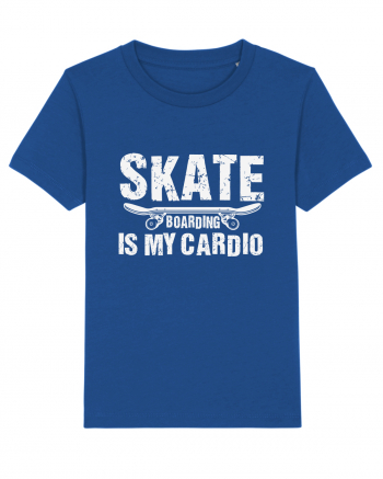 Skateboarding Is My Cardio | Cool Skater Majorelle Blue