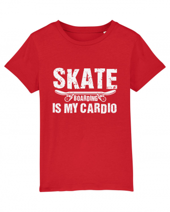 Skateboarding Is My Cardio | Cool Skater Red