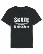 Skateboarding Is My Cardio | Cool Skater Tricou mânecă scurtă Unisex Rocker