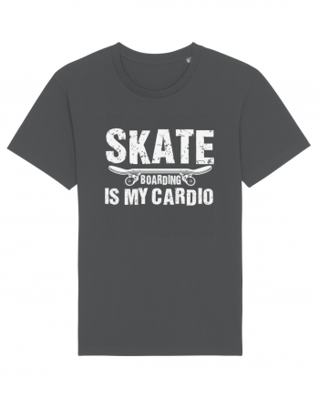 Skateboarding Is My Cardio | Cool Skater Anthracite