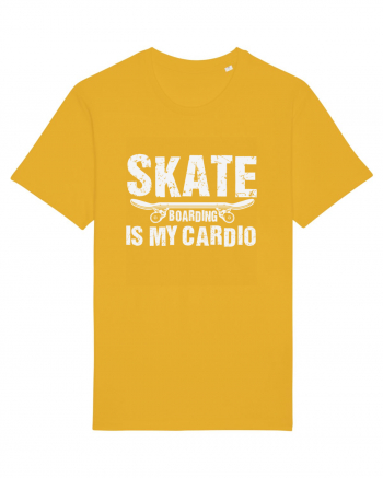 Skateboarding Is My Cardio | Cool Skater Spectra Yellow