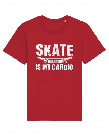 Skateboarding Is My Cardio | Cool Skater Red