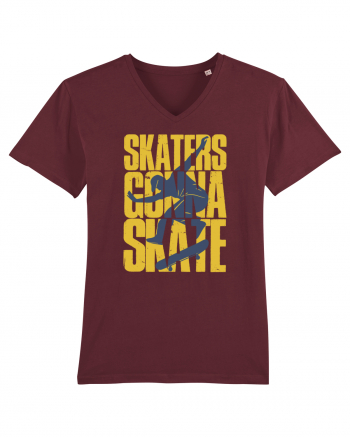 Skaters Gonna Skate Burgundy