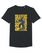 Skaters Gonna Skate Tricou mânecă scurtă guler larg Bărbat Skater