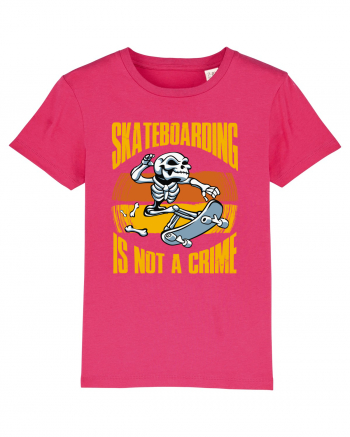 Skeleton Skateboarding Is Not A Crime Raspberry