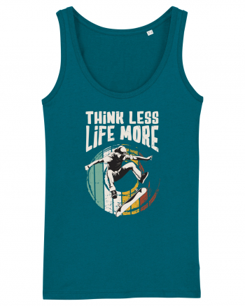 Think Less Life More | Born To Skate Ocean Depth