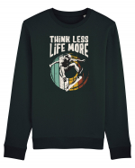 Think Less Life More | Born To Skate Bluză mânecă lungă Unisex Rise