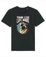 Think Less Life More | Born To Skate Tricou mânecă scurtă Unisex Rocker