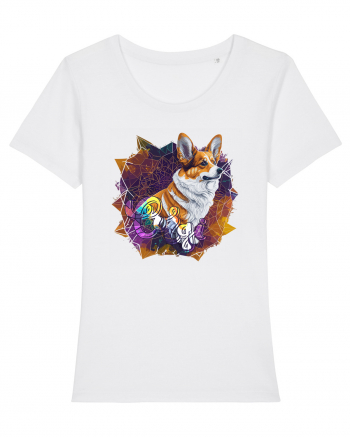 corgi fanatic White