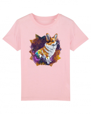 corgi fanatic Cotton Pink