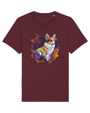 corgi fanatic Burgundy