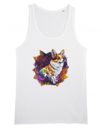 corgi fanatic White