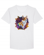 corgi fanatic Tricou mânecă scurtă guler larg Bărbat Skater