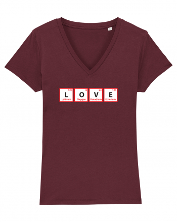 Love (chemical symbols) Burgundy