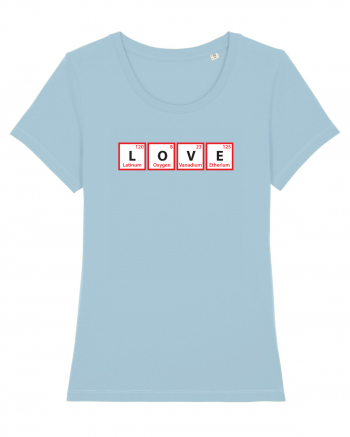 Love (chemical symbols) Sky Blue