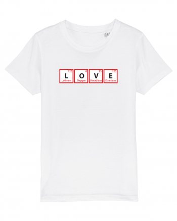 Love (chemical symbols) White