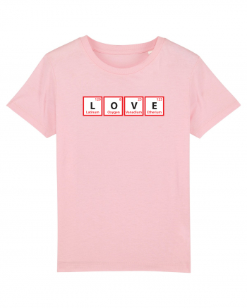 Love (chemical symbols) Cotton Pink