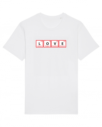 Love (chemical symbols) White