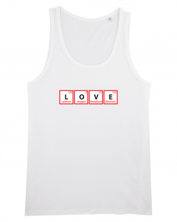 Love (chemical symbols) White