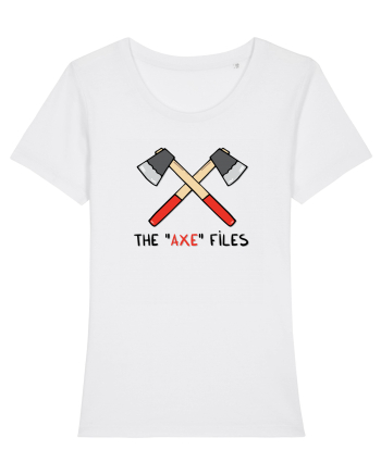 The axe files White