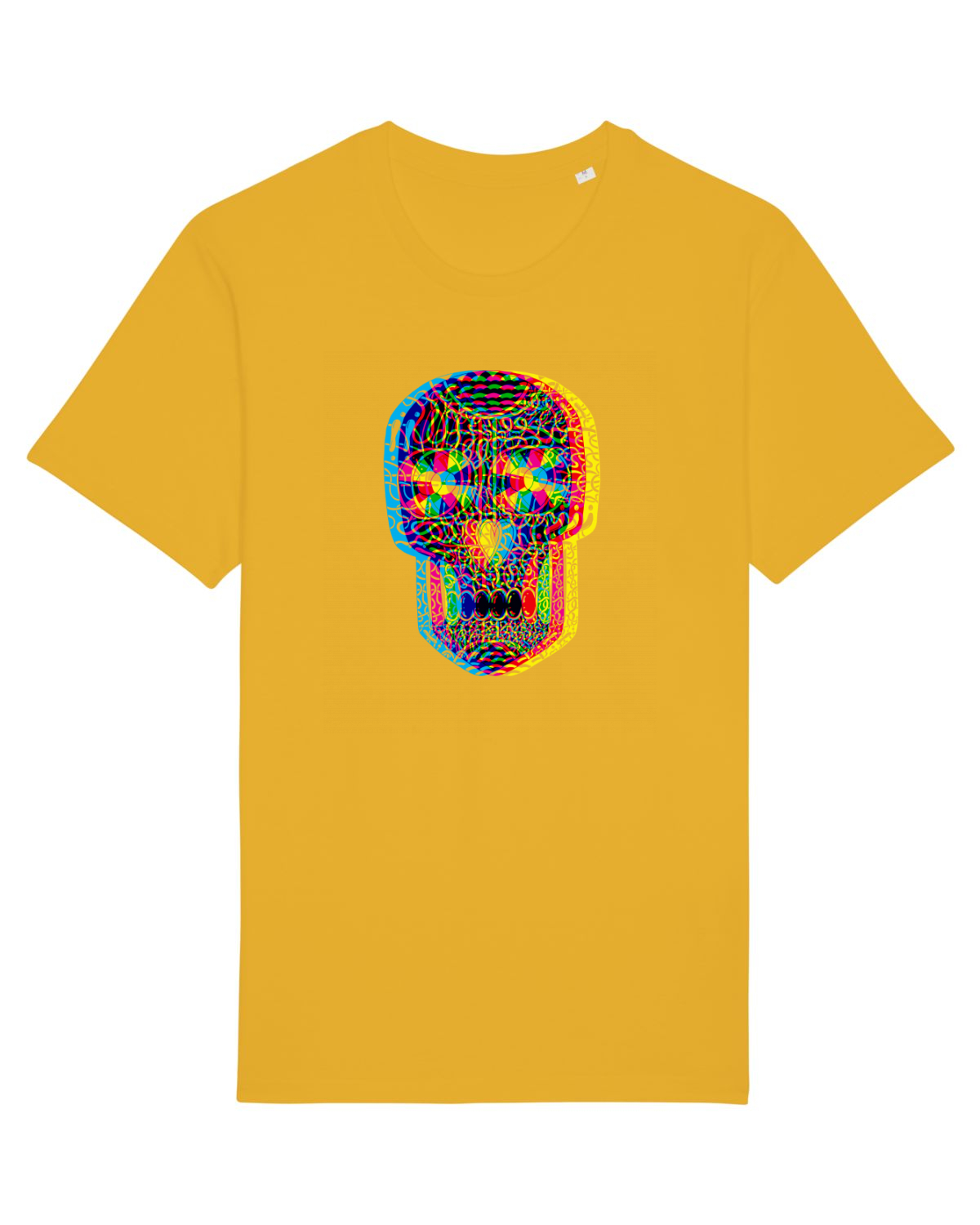 Tricou mânecă scurtă Unisex Rocker Spectra Yellow