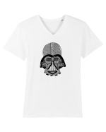 Darth Vader helmet Tricou mânecă scurtă guler V Bărbat Presenter