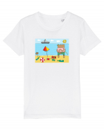 Plaja Tricou mânecă scurtă  Copii Mini Creator