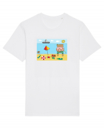 Plaja Tricou mânecă scurtă Unisex Rocker