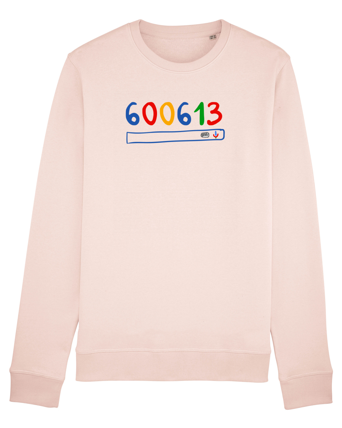 Bluză mânecă lungă Unisex Rise Candy Pink
