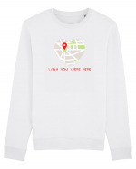 Wish you were here Bluză mânecă lungă Unisex Rise