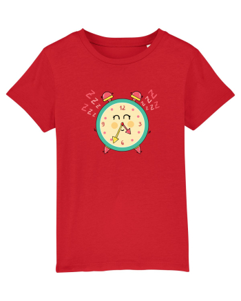 Sleepy clock Red