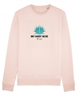 My Baby Blue (Blue Agave) Bluză mânecă lungă Unisex Rise