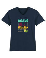 Agave Heart Tequila Tricou mânecă scurtă guler V Bărbat Presenter