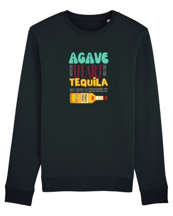 Agave Heart Tequila (variant) Bluză mânecă lungă Unisex Rise