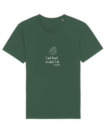 Pun inima in ceea ce fac - tequila (alb) Bottle Green