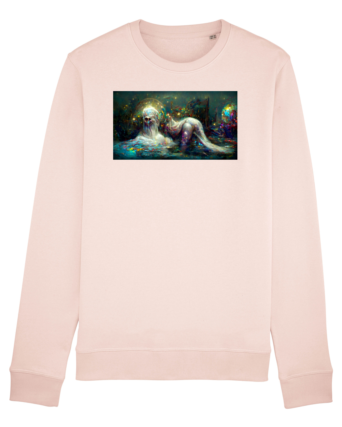 Bluză mânecă lungă Unisex Rise Candy Pink