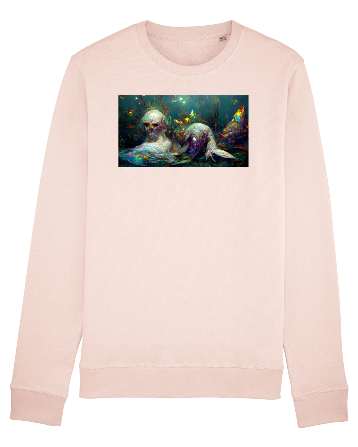 Bluză mânecă lungă Unisex Rise Candy Pink