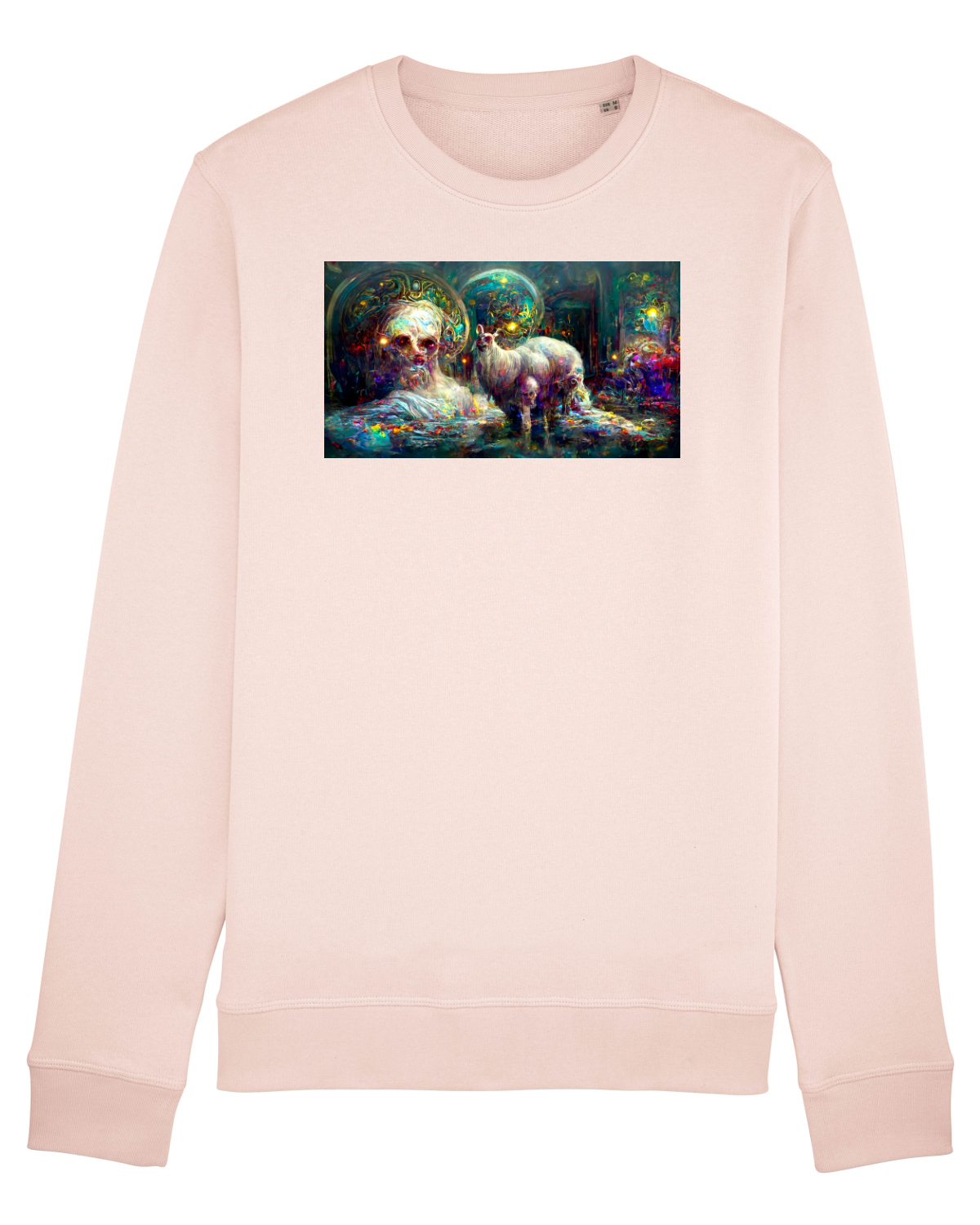 Bluză mânecă lungă Unisex Rise Candy Pink