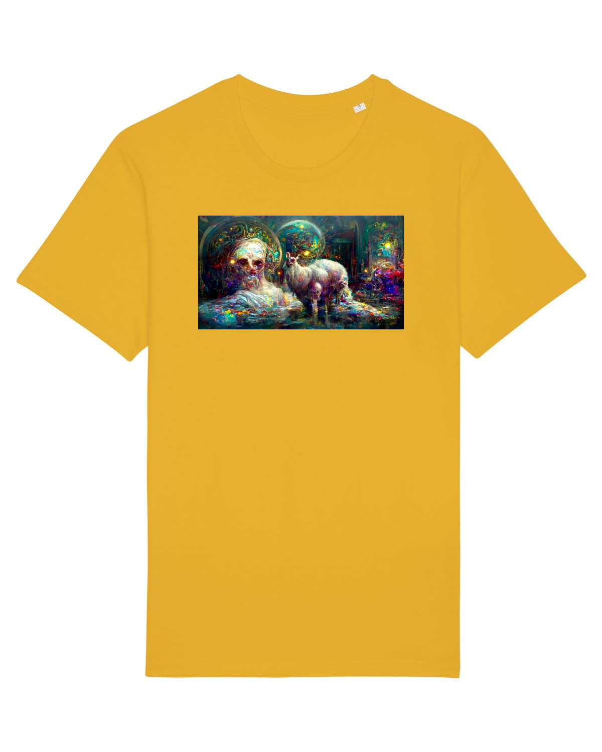 Tricou mânecă scurtă Unisex Rocker Spectra Yellow