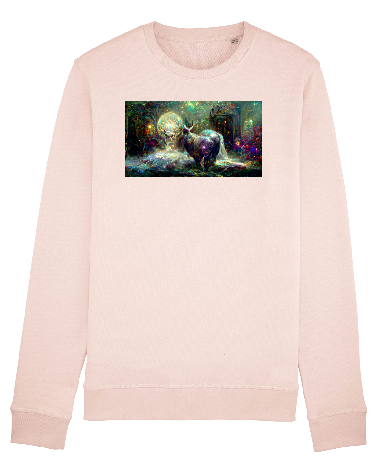 Bluză mânecă lungă Unisex Rise Candy Pink