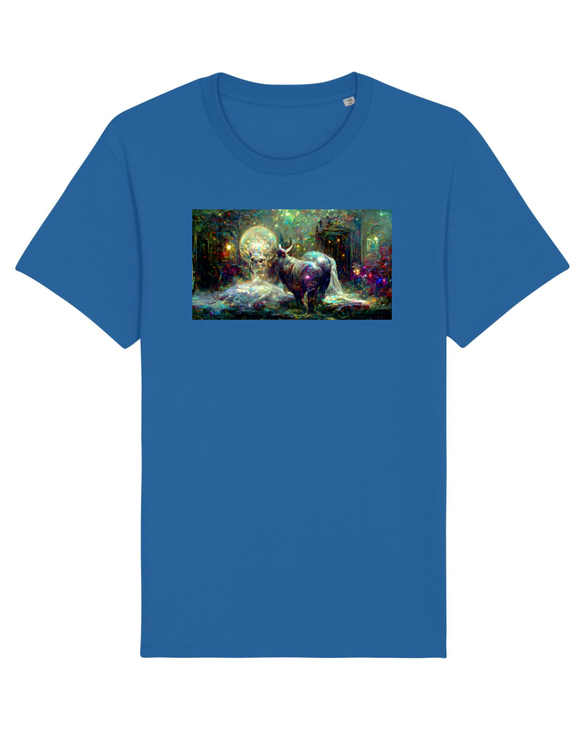 Tricou mânecă scurtă Unisex Rocker Royal Blue