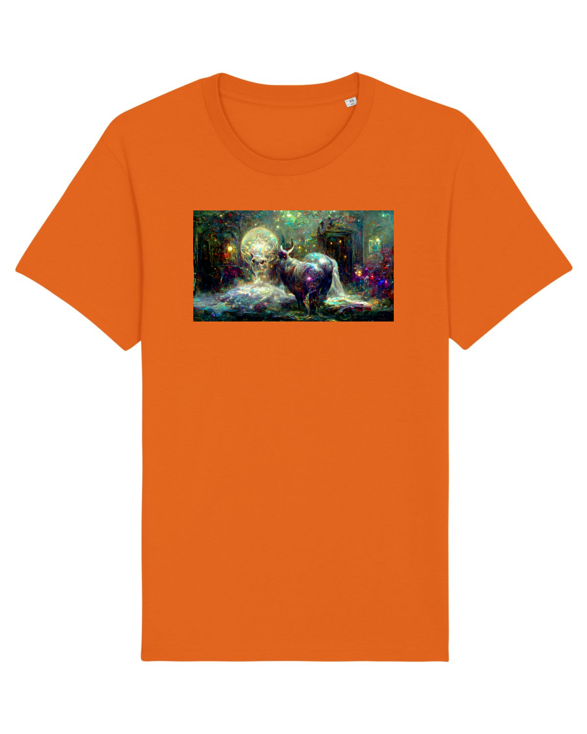 Tricou mânecă scurtă Unisex Rocker Bright Orange