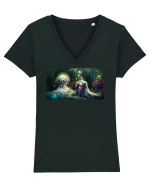 Gemini #1 Tricou mânecă scurtă guler V Damă Evoker