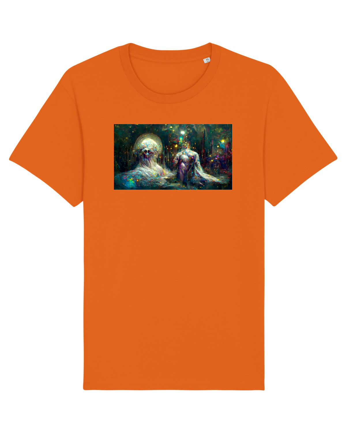 Tricou mânecă scurtă Unisex Rocker Bright Orange